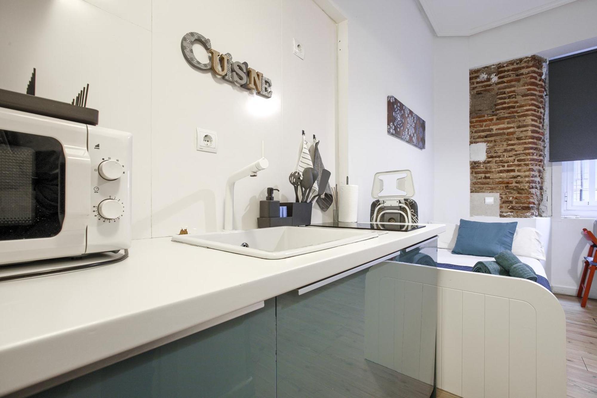 Intimo Estudio En Madrid, Centro, 2Pax, Wifi & Tv المظهر الخارجي الصورة